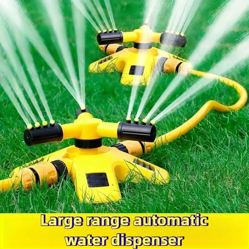 Gardening Tools For Beginners - Automatic Rotating Water Sprinkler for Garden