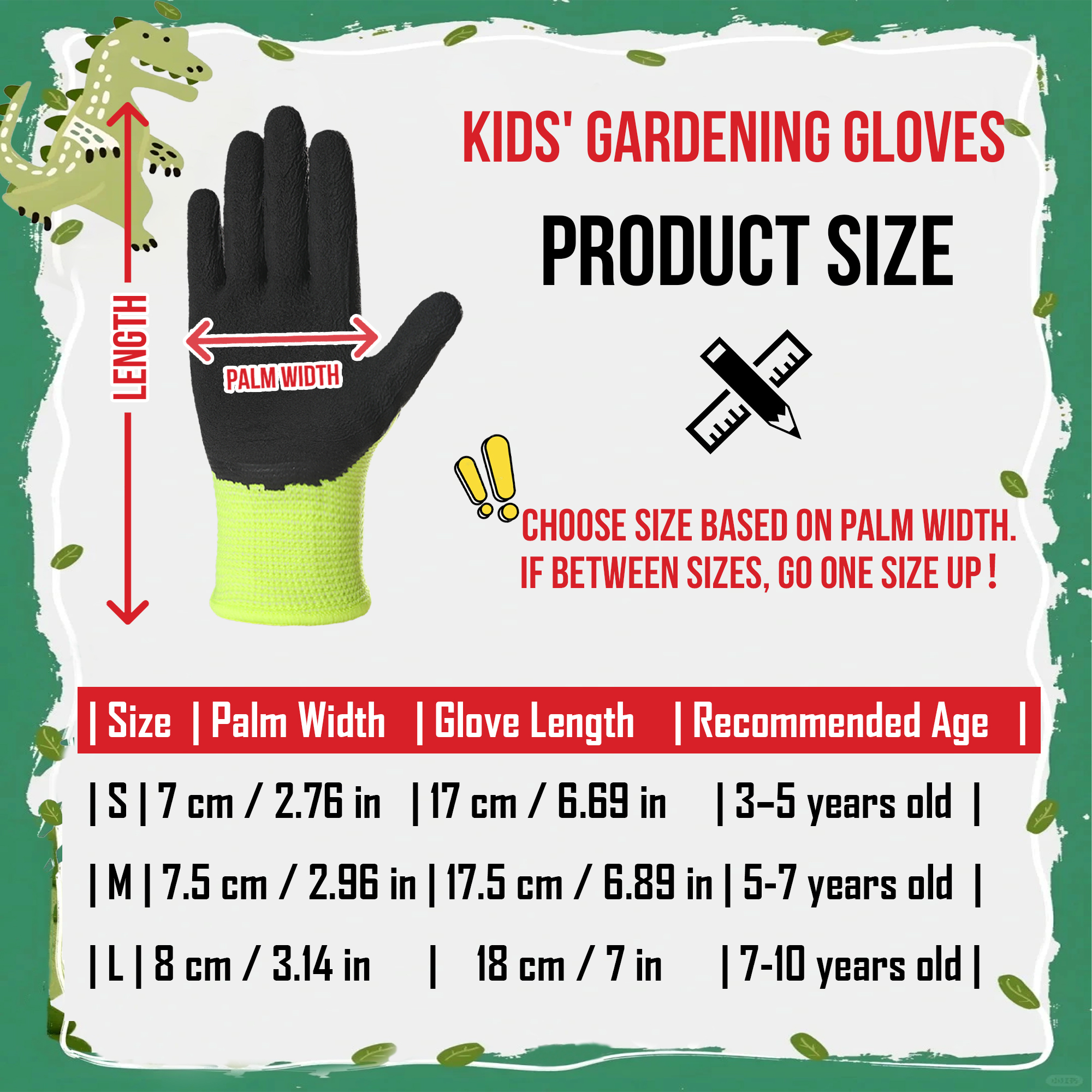4 Pairs Kids Gardening Gloves  - Gardening Tools For Beginners ulasan dan harga