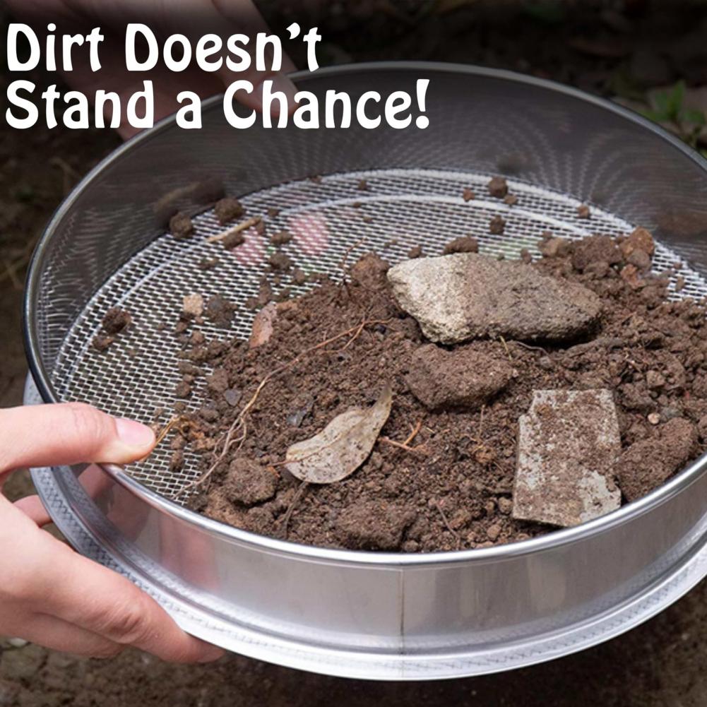 Soil Sieve Set Stainless Steel - Garden Sieve Soil ulasan dan harga