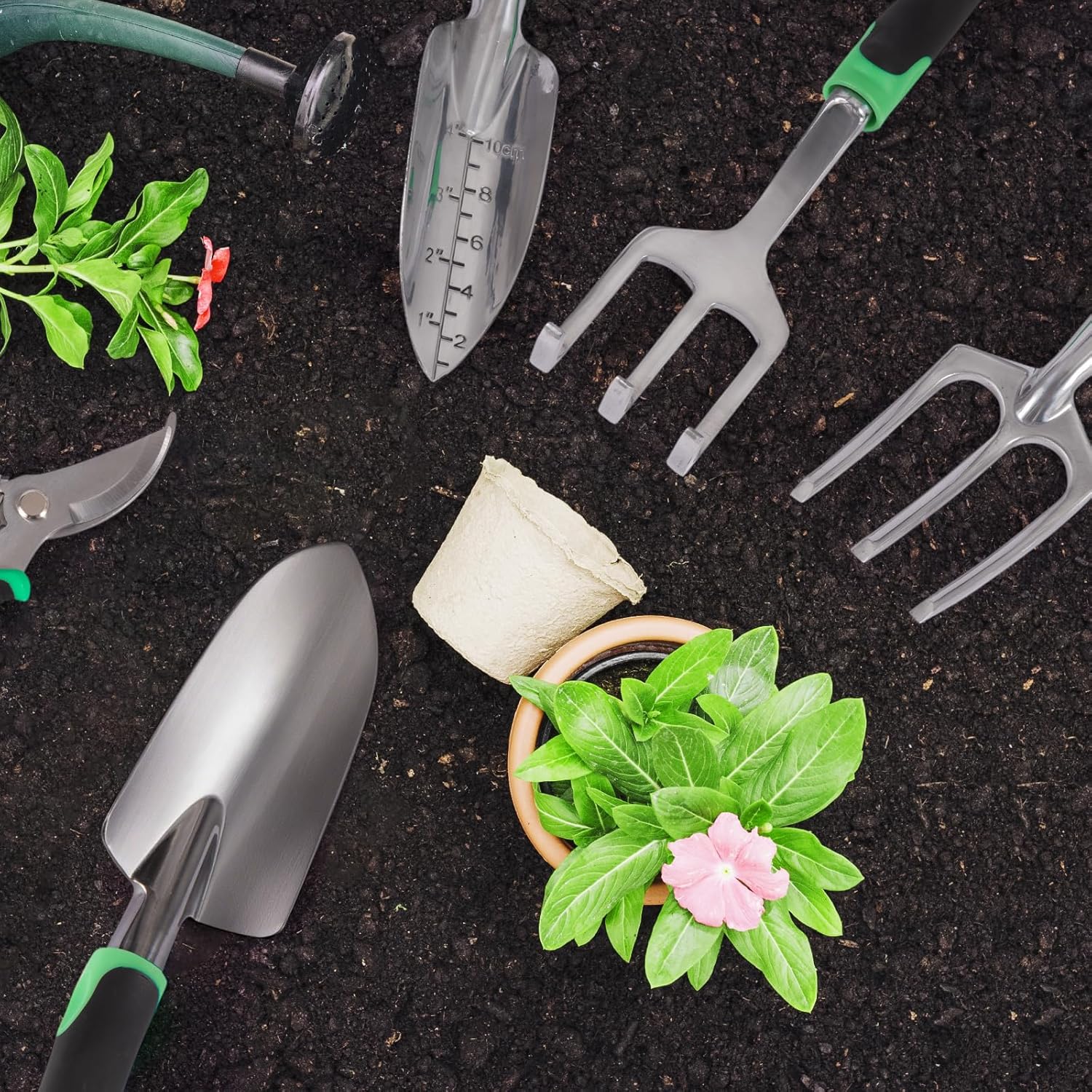 Garden Tool Set, Including 9 S - Gardening Tools Best ulasan dan harga