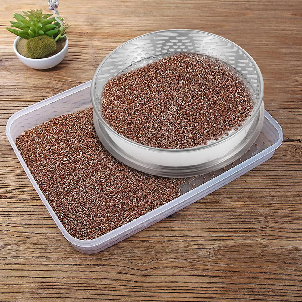 4Mm Round Hole Stainless Steel - Garden Sieve Soil ulasan dan harga