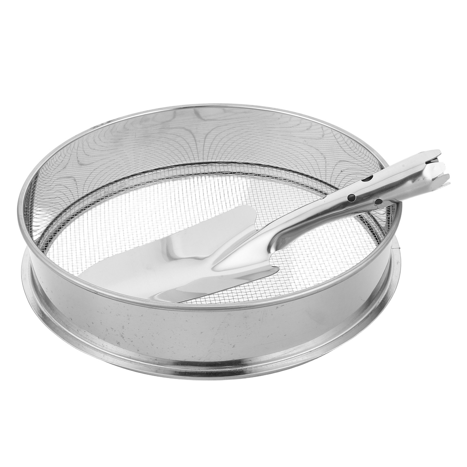1Set Stainless Steel Round Gar - Garden Sieve Soil ulasan dan harga