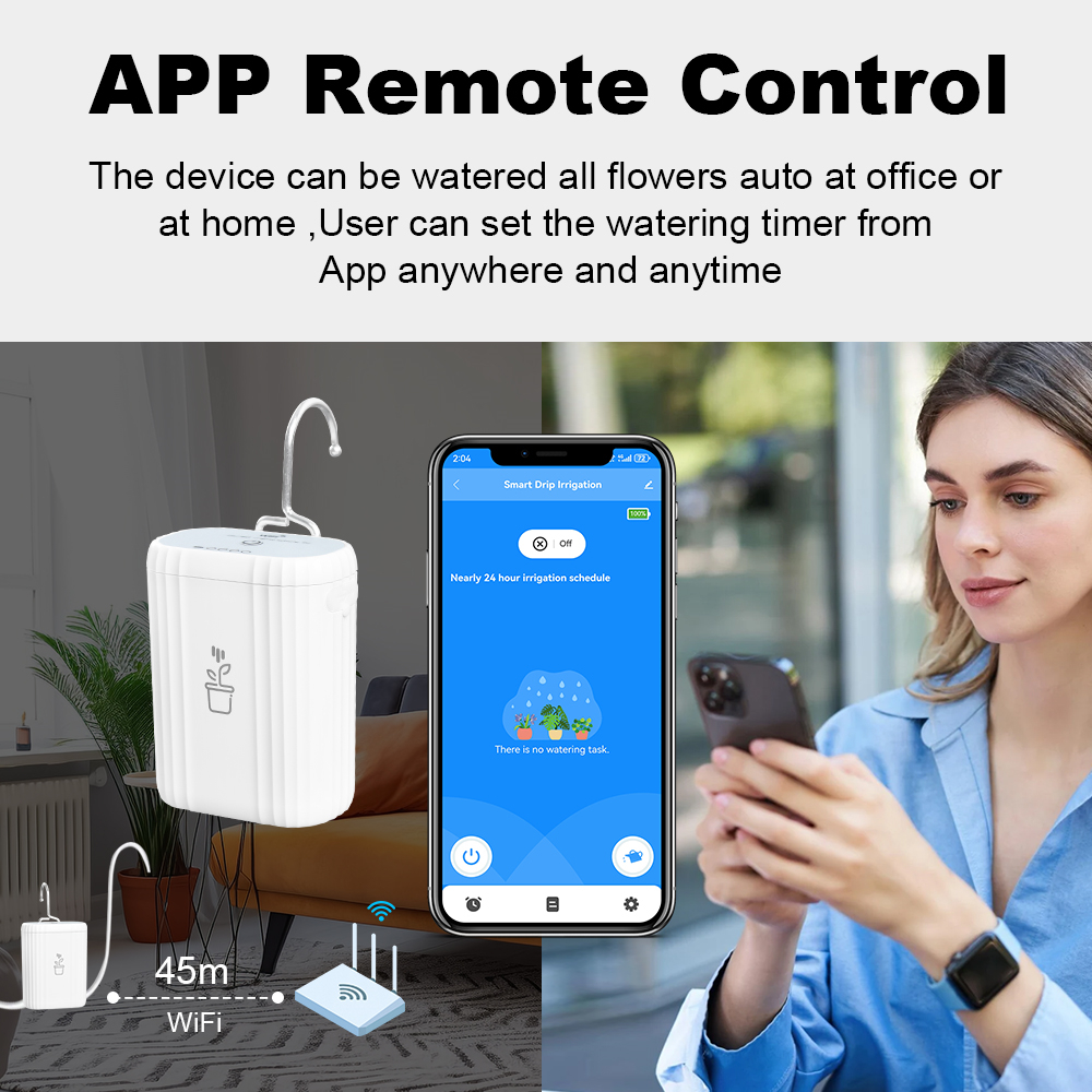WiFi Smart Drip Irrigation Aut - Gardening Tools For Beginners ulasan dan harga