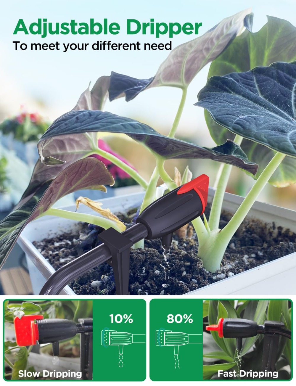 Smart Drip Irrigation Kit: WiF - Drip Irrigation Kit ulasan dan harga
