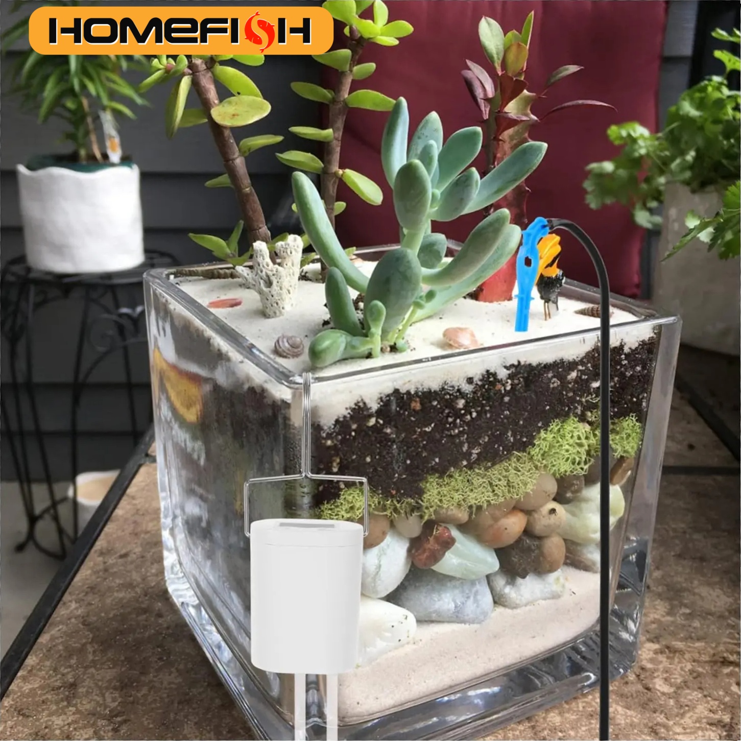 HOMEFISH Automatic Plant Flowe - Gardening Tools For Beginners ulasan dan harga