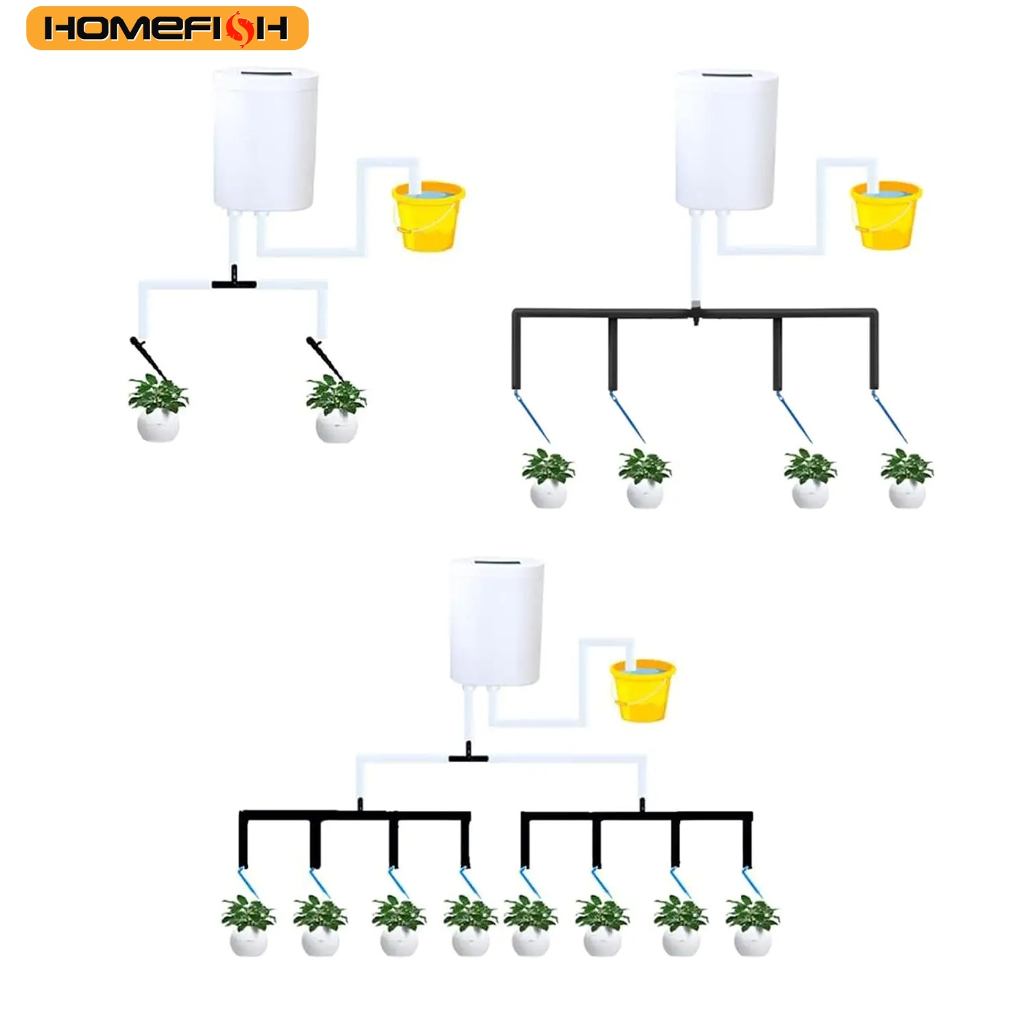 HOMEFISH Automatic Plant Flowe - Gardening Tools For Beginners ulasan dan harga