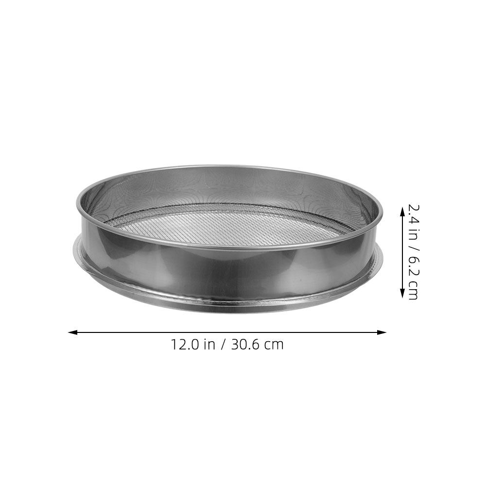 Stainless Steel Mesh Sieve Rou - Garden Sieve Soil ulasan dan harga