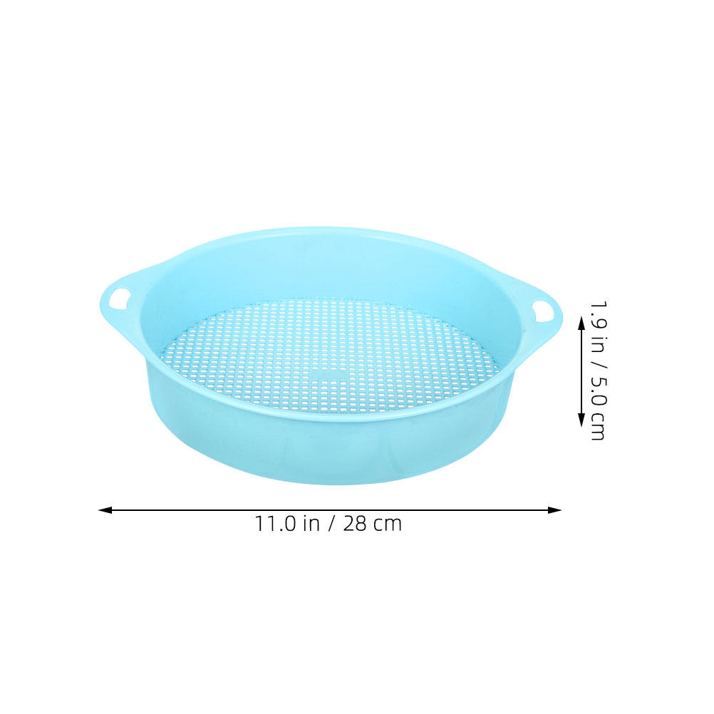 2Pcs Garden Soil Sieve Plastic - Garden Sieve Soil ulasan dan harga