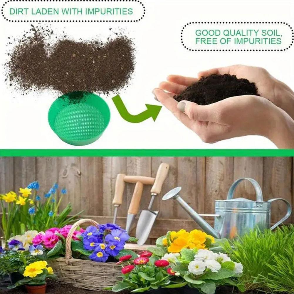 1pcs New Plastic Soil Sieve Fi - Garden Sieve Soil ulasan dan harga