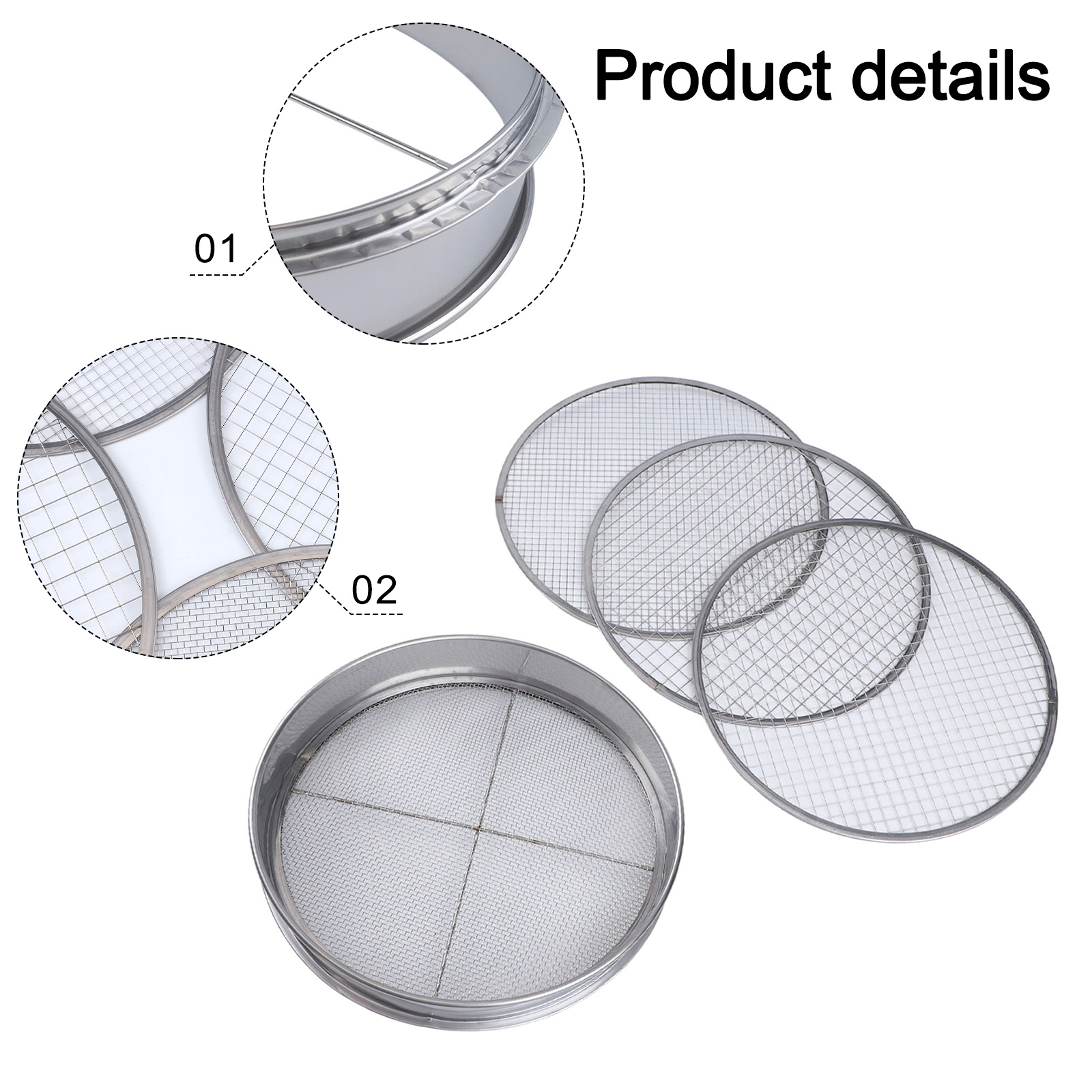 4 In Garden Sieve With 4 Inter - Garden Sieve Soil ulasan dan harga