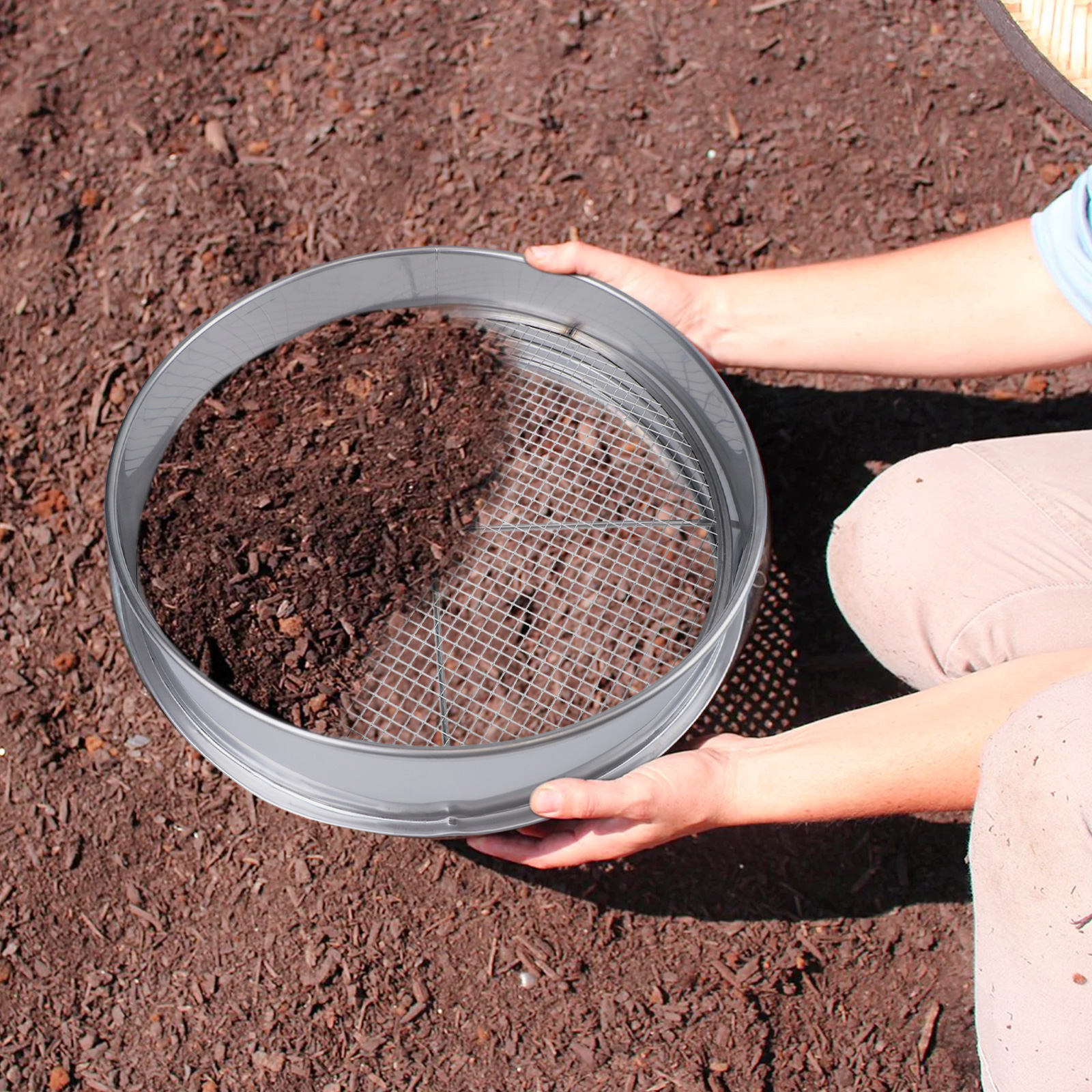 4 In Garden Sieve With 4 Inter - Garden Sieve Soil ulasan dan harga