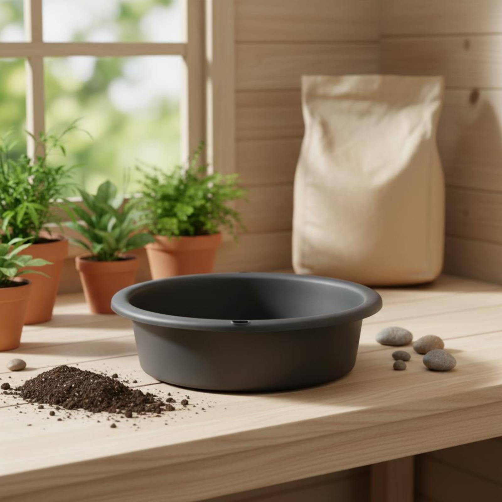 Plastic Soil Sieve Shallow Per - Garden Sieve Soil ulasan dan harga