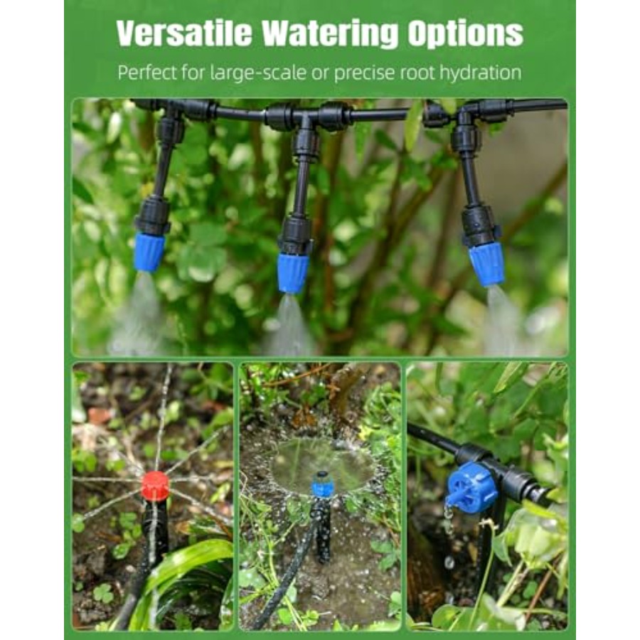 Pawfly 250 ft Drip Irrigation  - Drip Irrigation Kit ulasan dan harga
