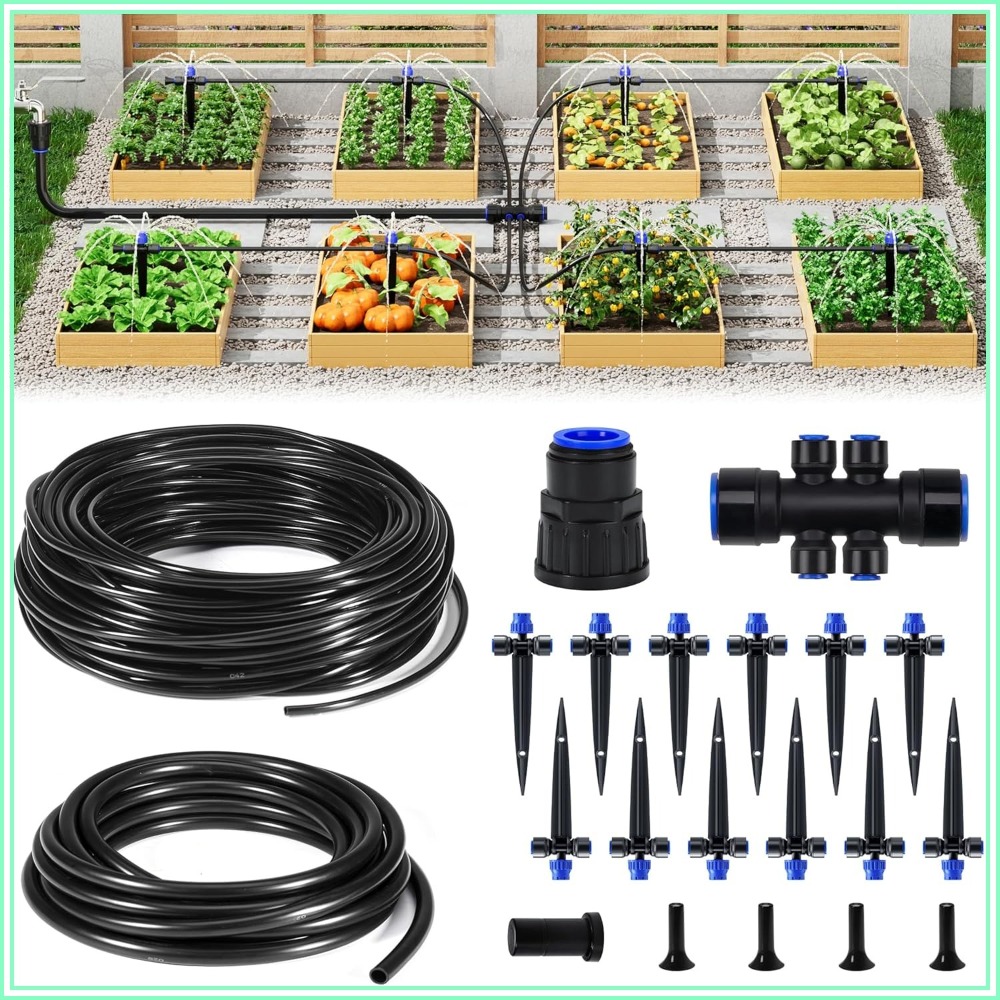 50FT Drip Irrigation Kit, Gard - Drip Irrigation Kit ulasan dan harga