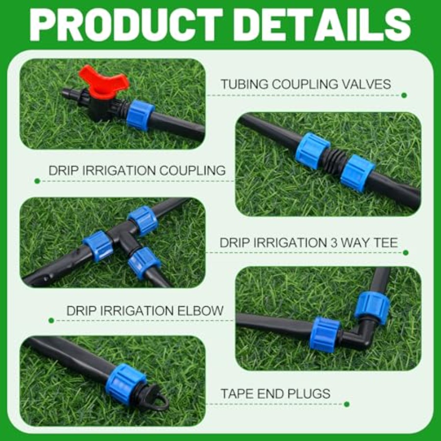 1000 Ft Drip Tape Irrigation T - Drip Irrigation Kit ulasan dan harga