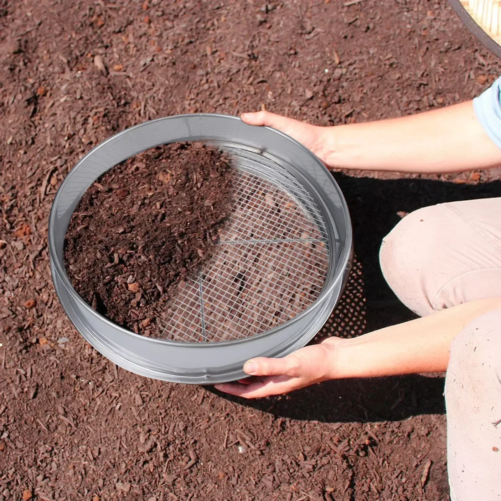 Gardening Tasks Garden Sieve 4 - Garden Sieve Soil ulasan dan harga