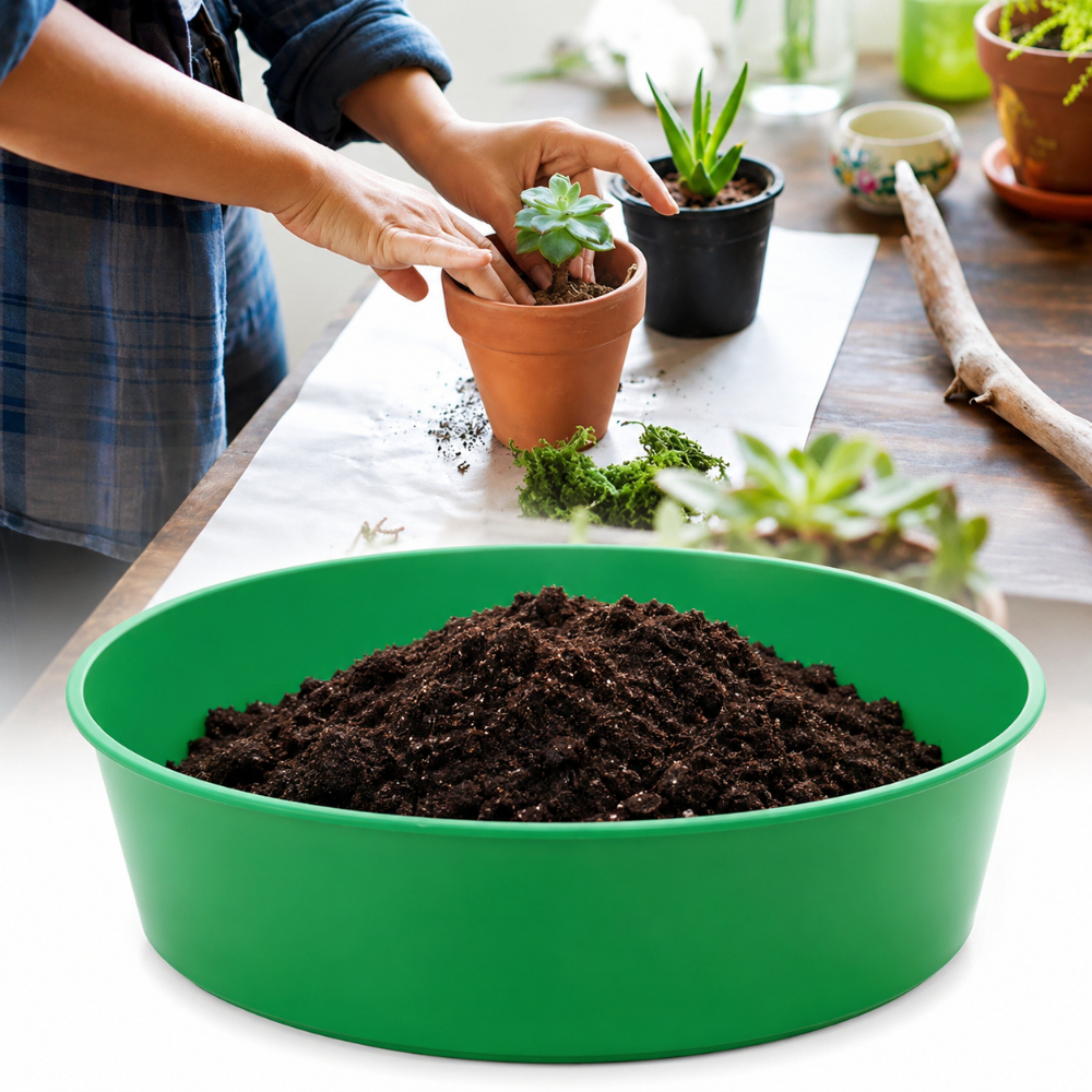 Home Garden 1/3/5pcs Soil Siev - Garden Sieve Soil ulasan dan harga