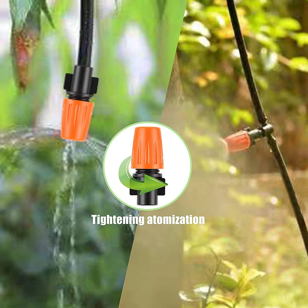 50M Micro Drip Irrigation Syst - Gardening Tools For Beginners ulasan dan harga