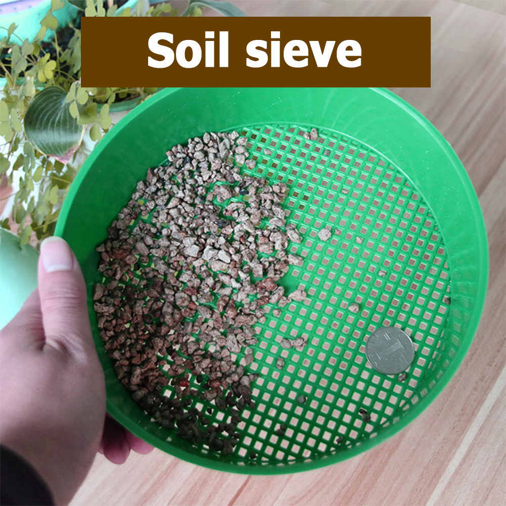 Plastic Soil Sieve Filter Mesh - Garden Sieve Soil ulasan dan harga