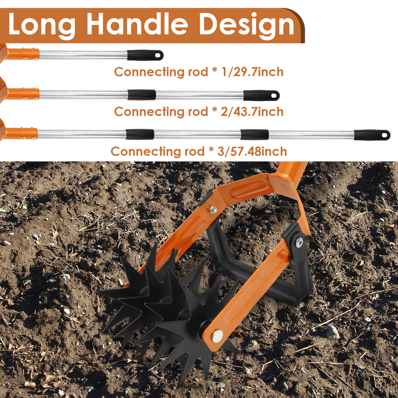New 2-in-1Tiller Tool Stainles - Gardening Tools For Beginners ulasan dan harga